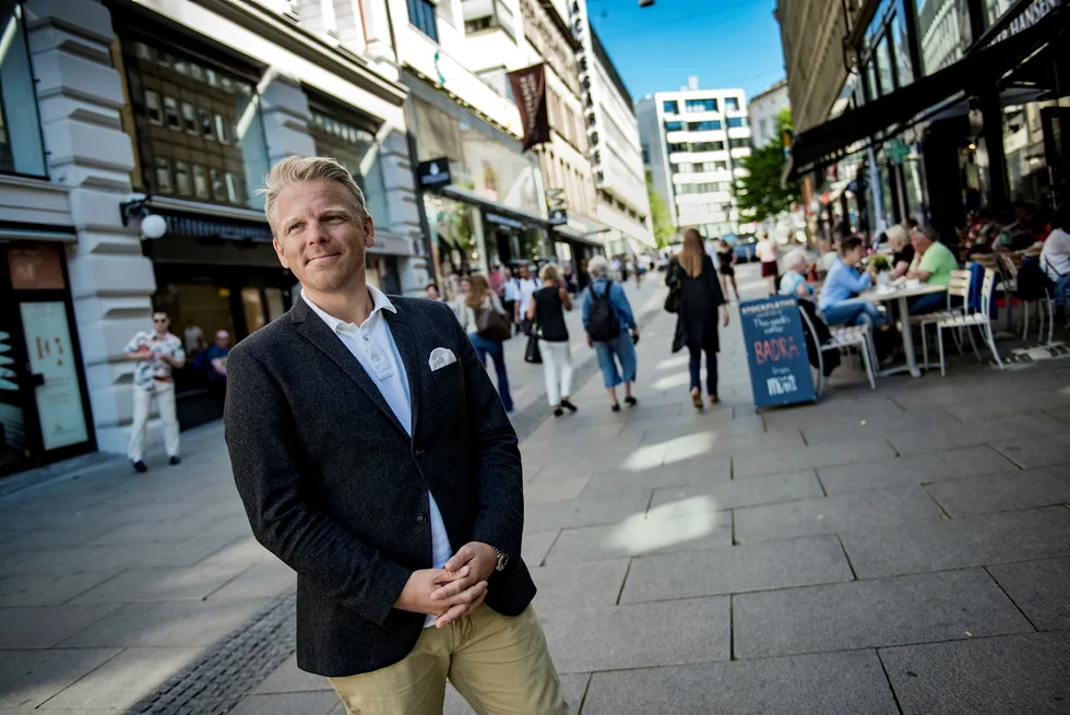 – Det har ikke vært noen stor kundeflukt, forteller Norgessjefen i Nordnet, Anders Skar, om responsen etter at nettmegleren i juni varslet om en ny prismodell på fond. Bildet er fra 2017.