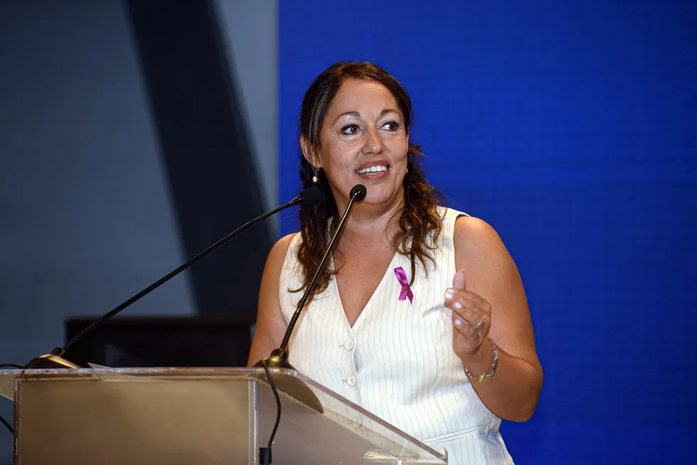 Uruguay's minister for industry, energy and mining, Fernanda Cardona