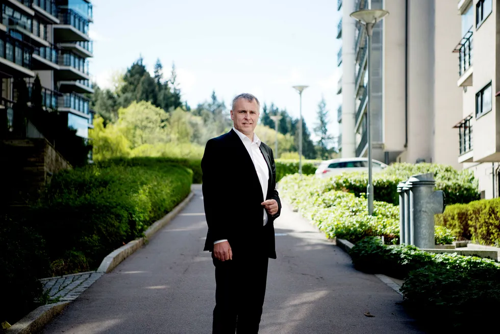 Tidligere konsernsjef i Norske Skog, Sven Ombudstvedt, er nå rådgiver for gruppen av seniorkreditorer i selskapet, og er satt inn som styreleder i datterselskapet Norske Skog as som seniorene har tatt kontroll over. Foto: Mikaela Berg