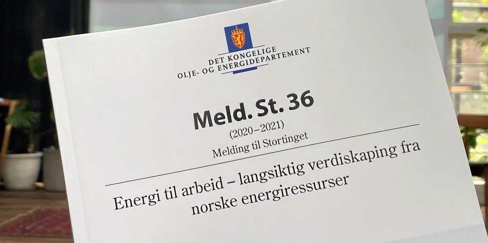 Energimeldingen er kommet.