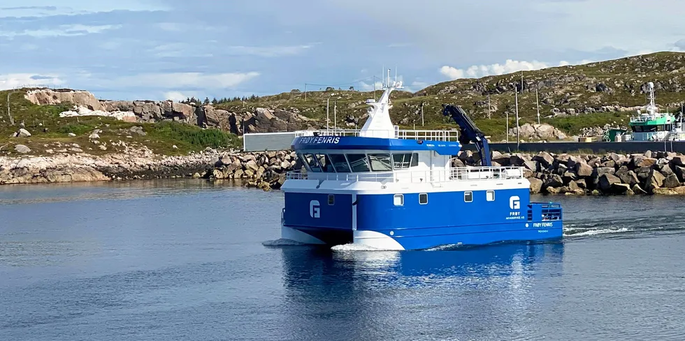 «Frøy Fenrik», notvaskebåt til Frøygruppen.