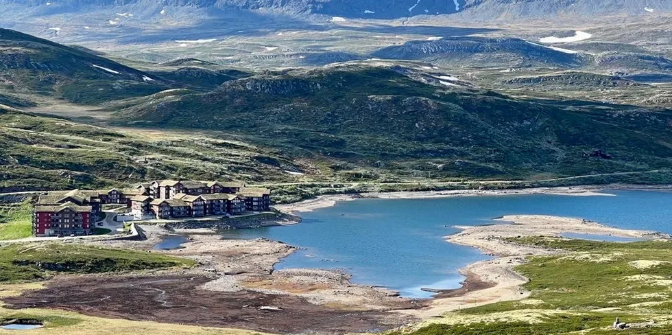 I seks uker på rad har magasinfyllingen i NO2 vært under minstenivået for de siste 20 årene. Bildet er fra Bergsjø, tatt tidligere i sommer.
