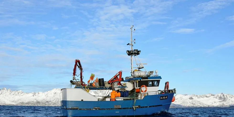 RAMMES: Kystfiskeflåten, som garnbåten «Hartho» fra Hordaland (bildet), er blant dem som rammes av de mange faste avsetningene som trekkes av torskekvoten.Foto: Frode Adolfsen