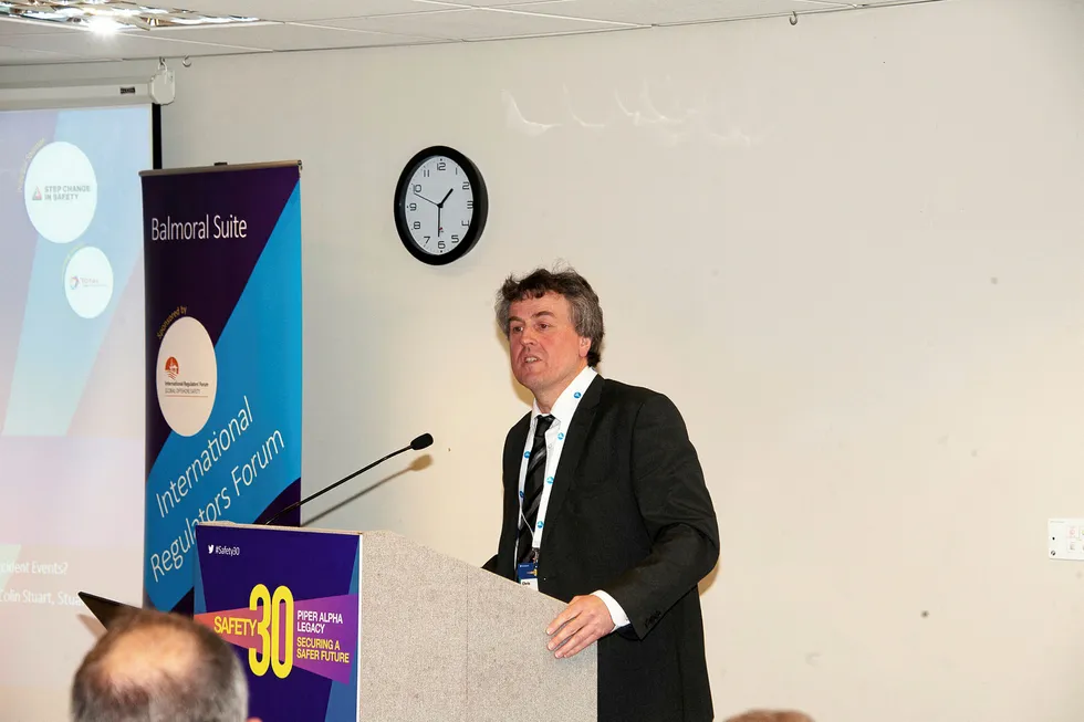 Letter: Health & Safety Executive (HSE) energy division director Chris Flint