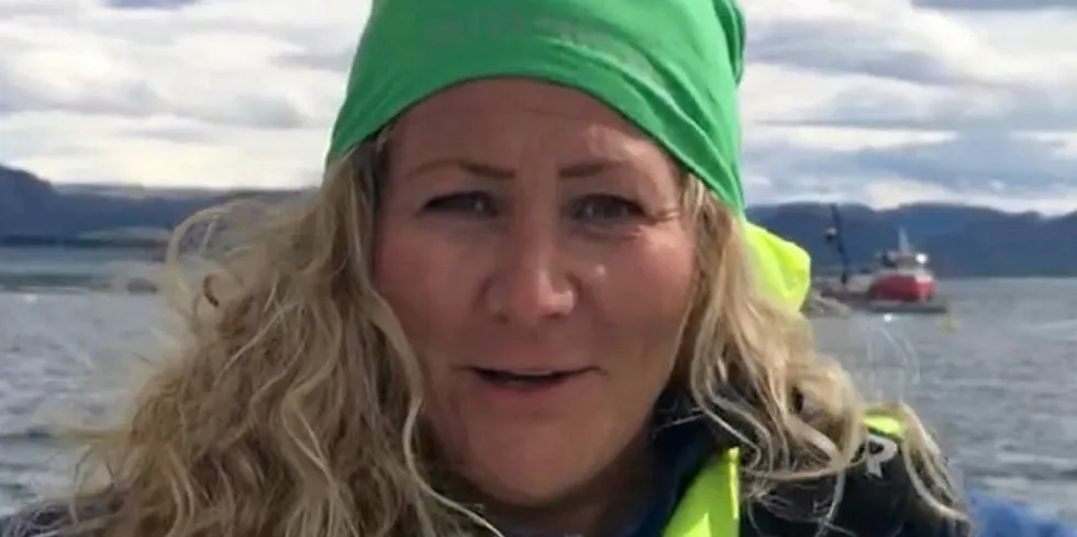 Vibeke Stjern er styreleder i Landssammenslutningen av vindkraftkommuner (LNVK) og ordfører i Åfjord kommune i Trøndelag.