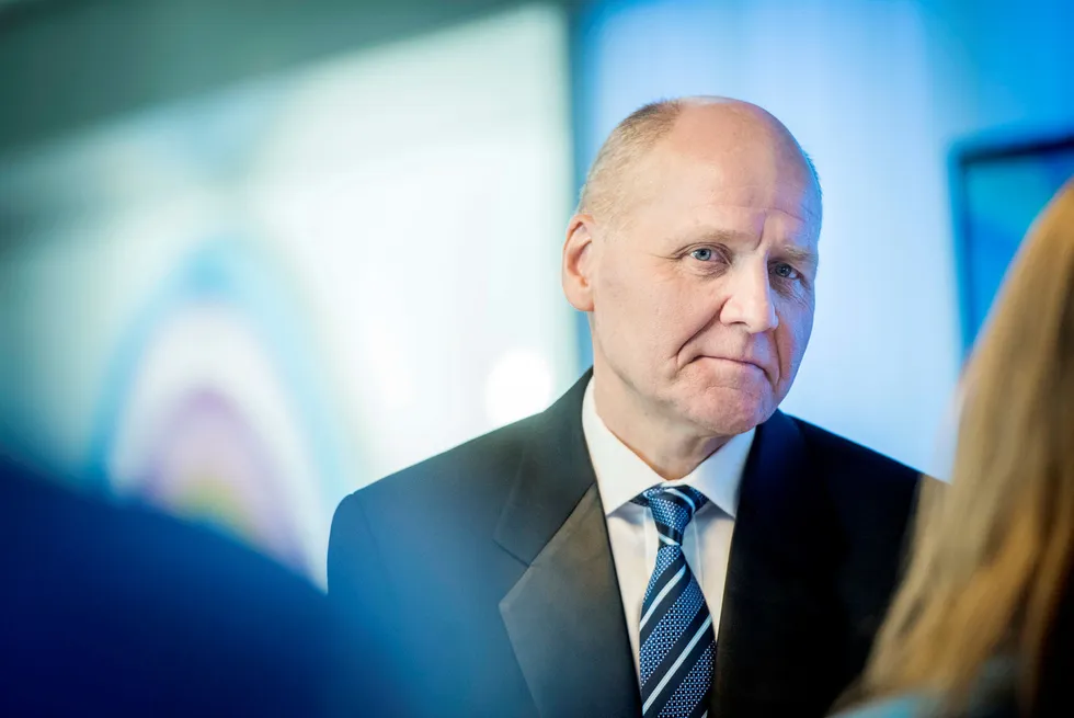 Telenor-sjef Sigve Brekke kjøpte Tapad i februar. Nå tar selskapet et kraftig tap på investeringen. Foto: Skjalg Bøhmer Vold