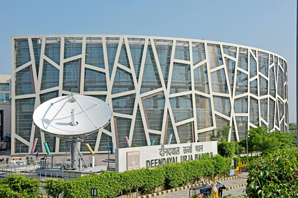 ONGC headquarters in New Delhi.