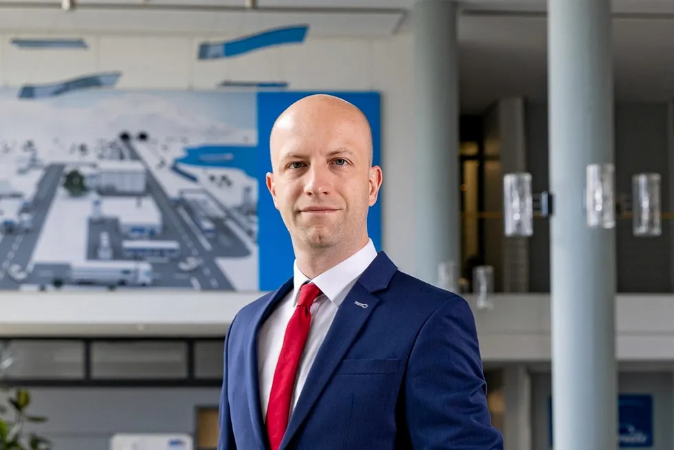 ITM Power's CEO, Dennis Schulz.