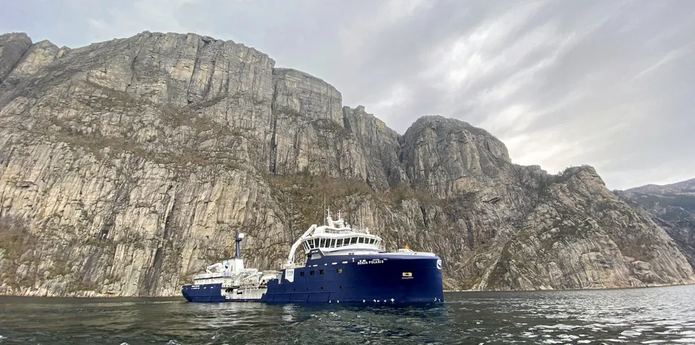 Brønnbåten «Ronja Polaris» er en del av flåten til rederiet Sølvtrans.