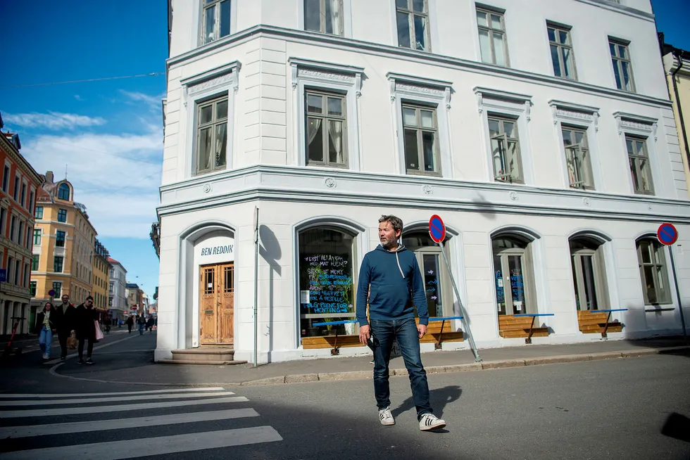 Utleier Gaute Gude Teigen er ikke redd for at boligene blir stående tomme.