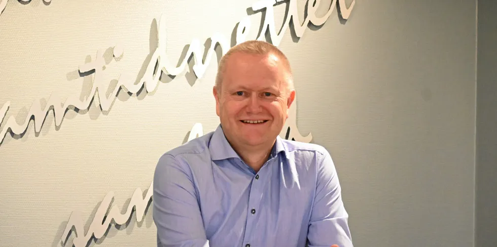 Eskil Lunde Jensen er konsernsjef i Akershus Energi - som leverer knalltall første kvartal i år.