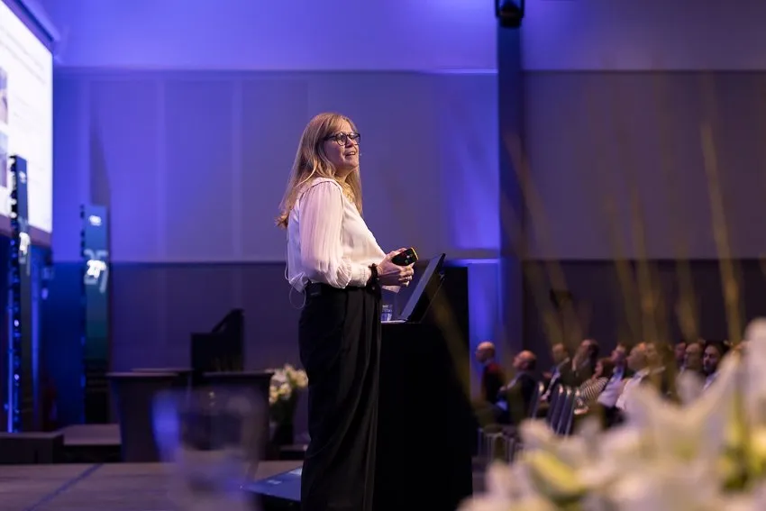 Konsernsjef i Statkraft, Birgitte Ringstad Vartdal, presenterte årsresultatet onsdag morgen.