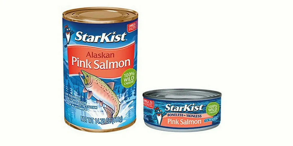 StarKist canned pink salmon - boneless, skinnless