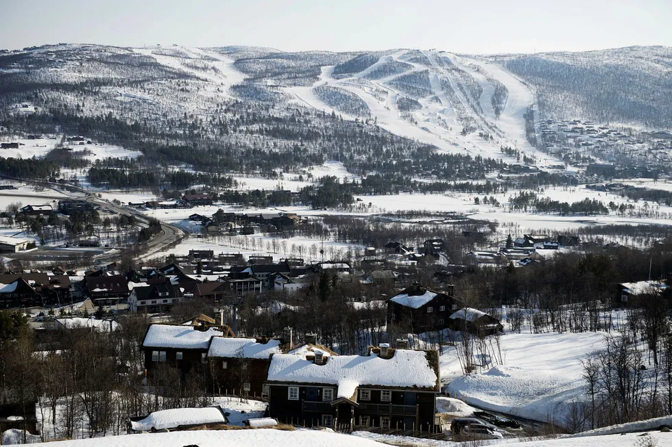 Antall hytter på Geilo har eksplodert de siste årene. Utsikt mot vestsiden av Geilo. Foto : Thomas Haugersveen --- Foto: Thomas Haugersveen