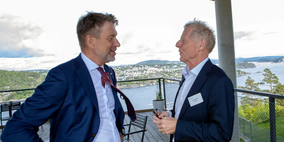 Så glad var Knut Lockert i Distriktsenergi da statsråd Terje Aasland i sommer fortalte om regjeringens funksjonelle forslag.