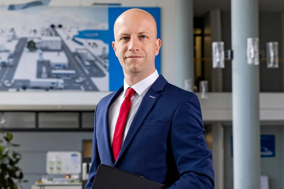 ITM Power's new chief executive, Dennis Schulz.