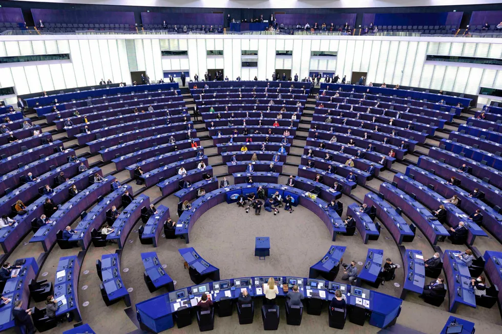 European Parliament, Strasbourg.