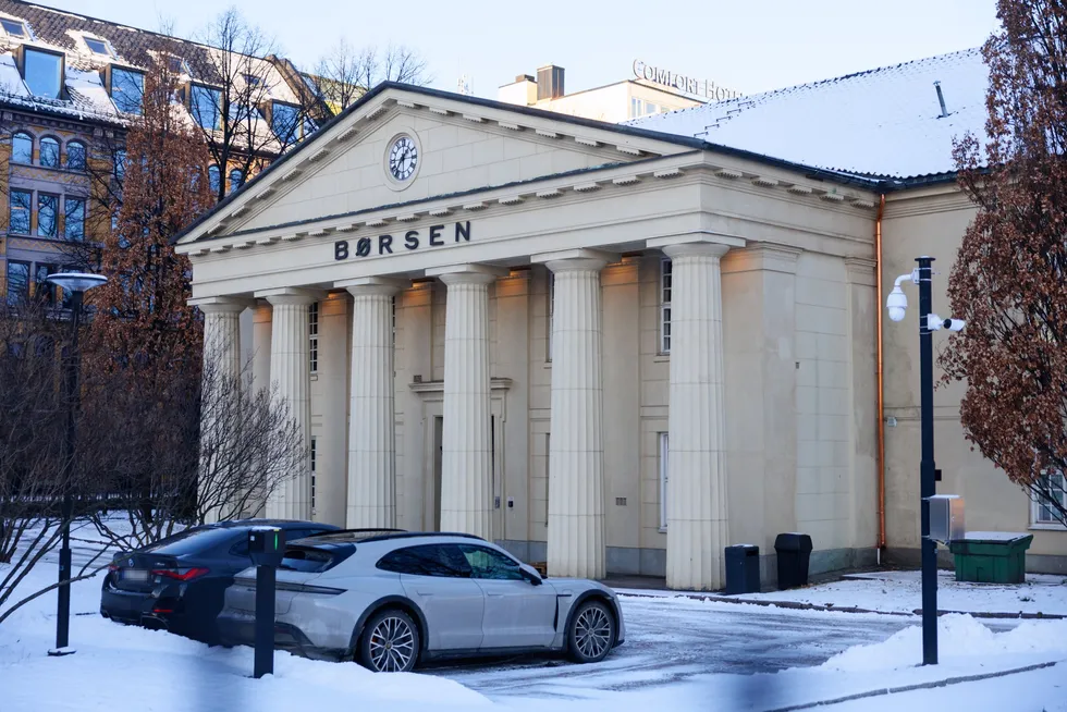 Oppgang på Oslo Børs før helgen.