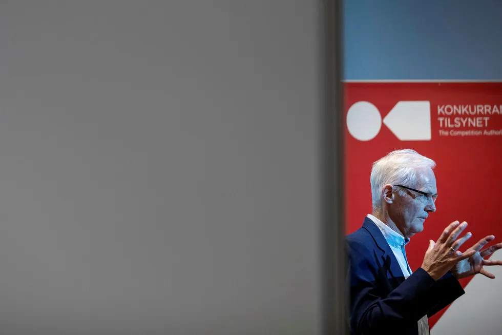 Markedskonsentrasjon i Norge er synkende, ifølge Lars Sørgard,