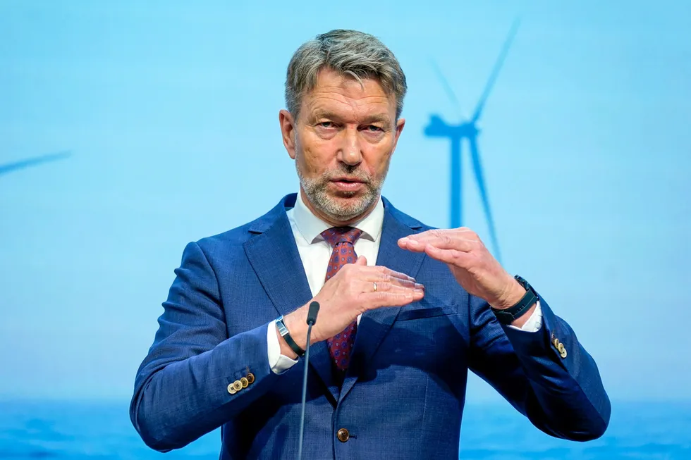 Terje Aasland is the Norwegian Minister of Petroleum and Energy