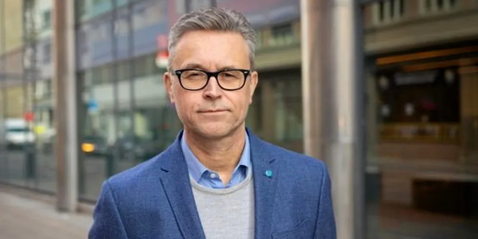 Fiskeri- og sjømatminister Odd Emil Ingebrigtsen (Høyre).