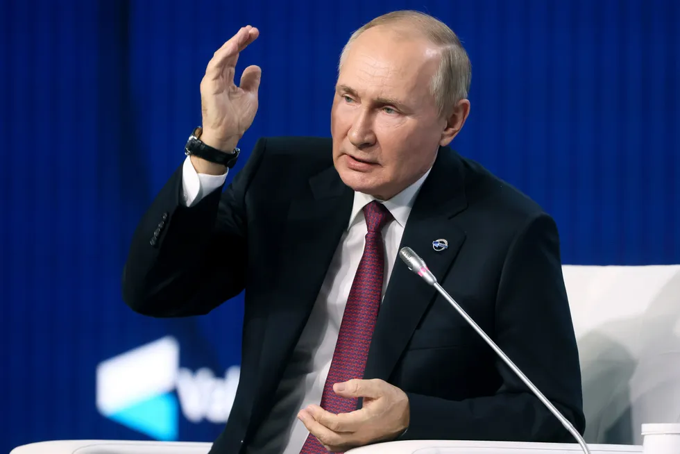 President Vladimir deltok på det årlige møtet hos tenketanken Valdaj diskusjonsklubb før helgen.