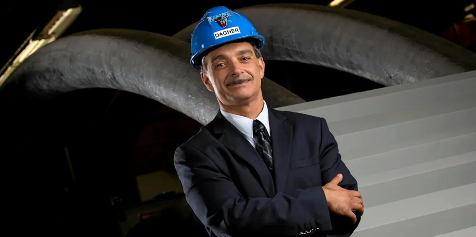 Habib Dagher, executive director of the University of Maine Composites Center