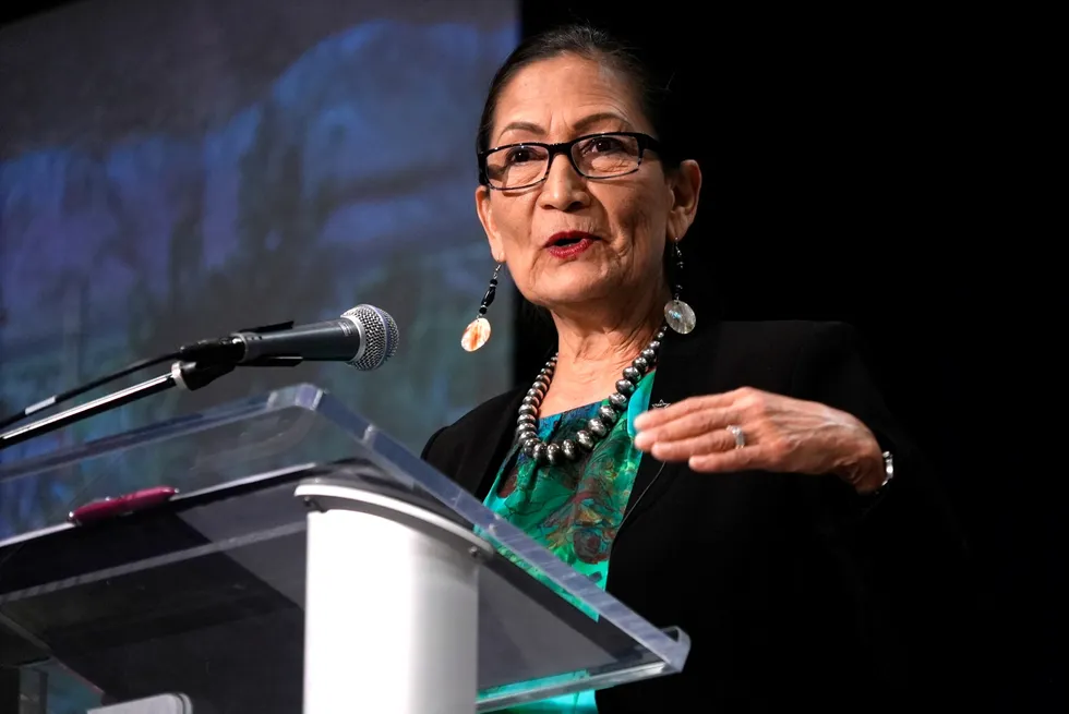 On the calendar: US Interior Secretary Deb Haaland