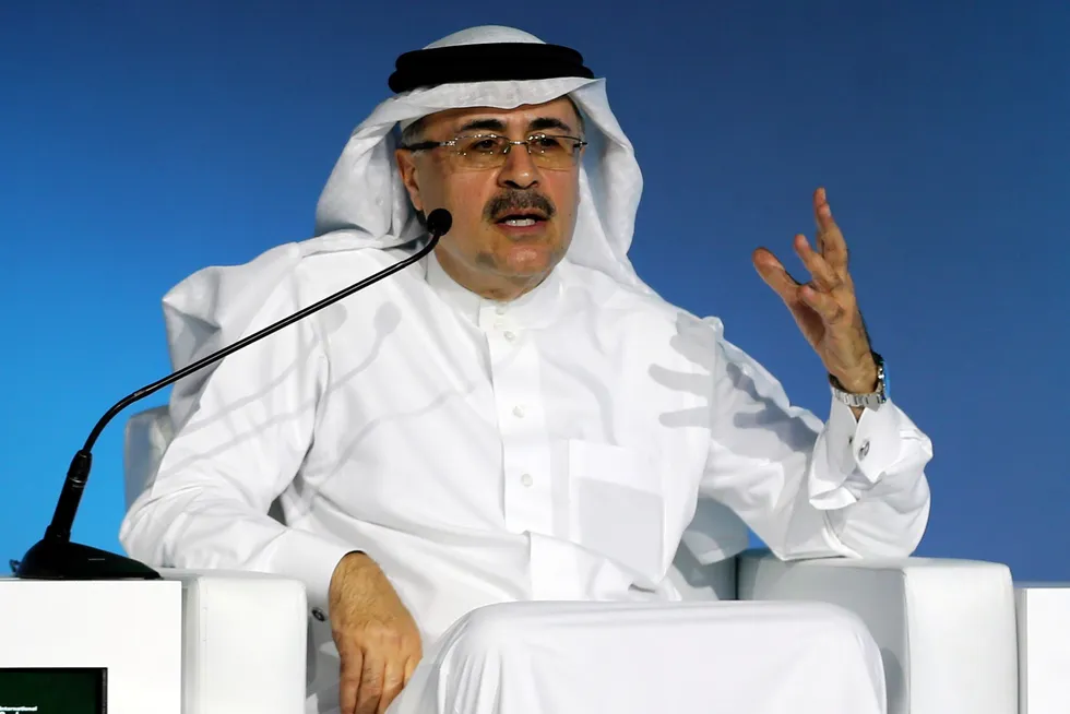 Amin Nasser, the chief executive of Saudi Aramco.