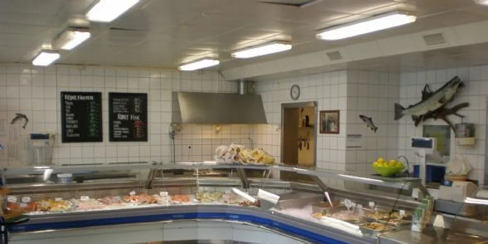 Rekordsalg av fersk fisk