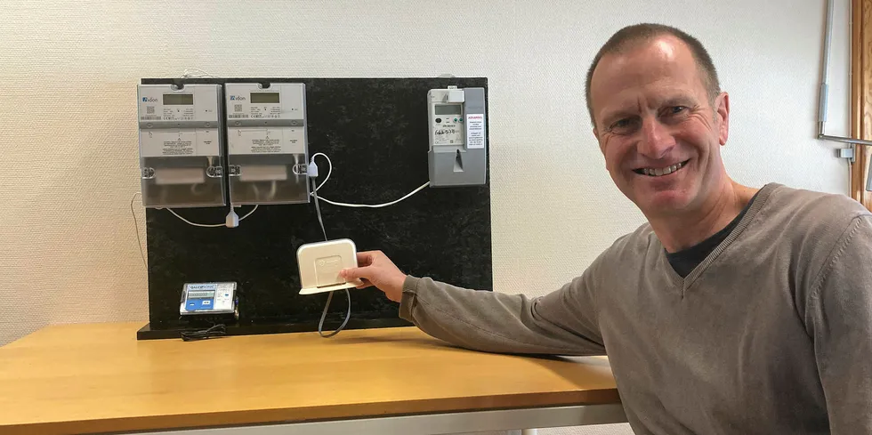 Administrerende direktør Christian Aakermann i Hurum Energi tar til orde for å få utnyttet HAN-porten på AMS-målerne bedre.