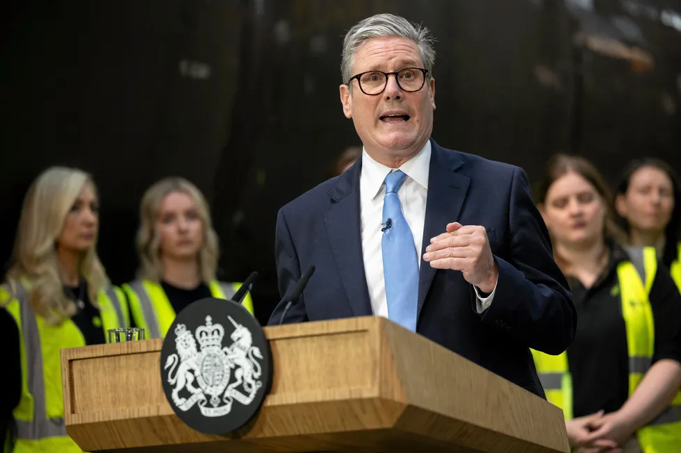 UK Prime Minister Keir Starmer.