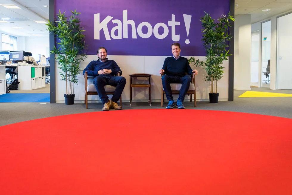 Quizplattformen Kahoot er en aksje som blir kategorisert som vekstaksje.