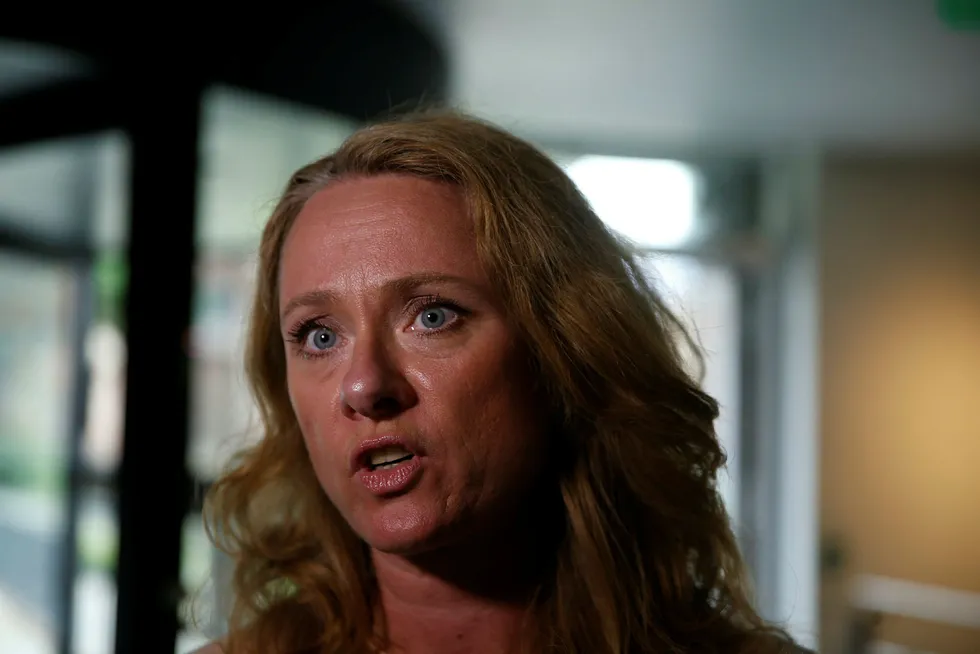 – Velferden vår er avhengig at vi får flere i jobb , særlig de unge. Trenden må snus, sier arbeids- og sosialminister Anniken Hauglie (H). Foto: Terje Pedersen / NTB Scanpix
