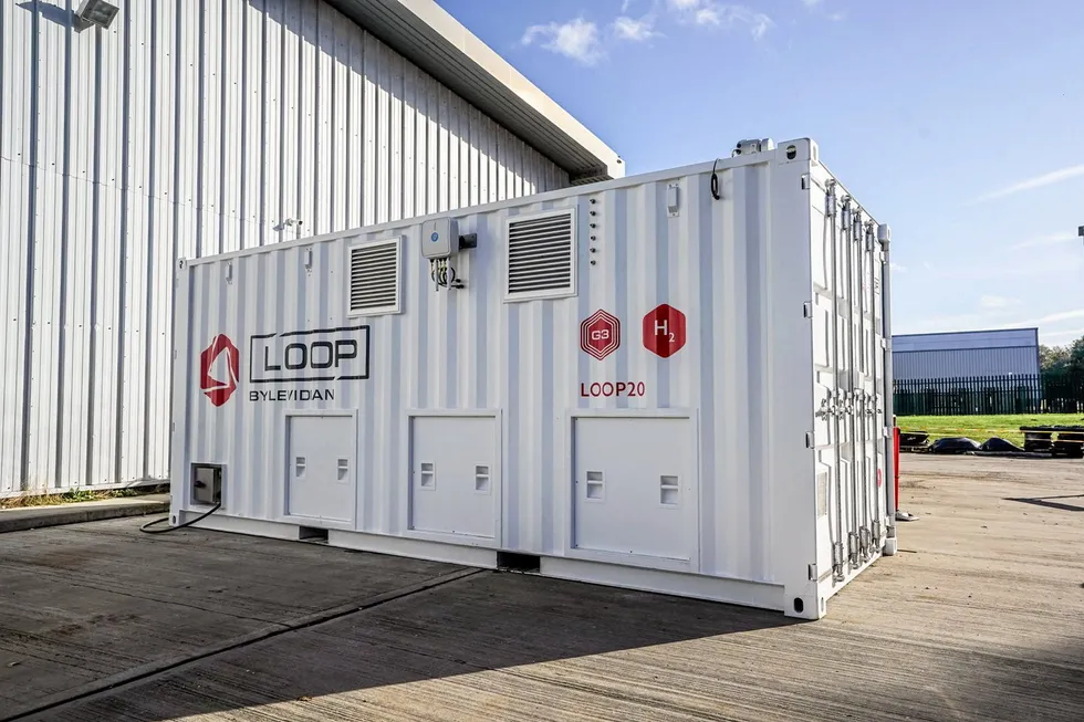 A containerised LOOP pilot plant.