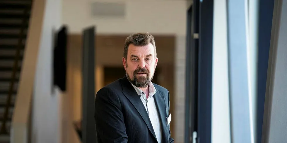 OMSTRIDT PERSON: Fagsjef for kommunikasjon og næringspolitikk i NSL, Frode Reppe, er en omstridt person med sine meninger om villaksforskning. Nå risikerer han å få sparken i NSL.Foto: Per Ståle Bugjerde