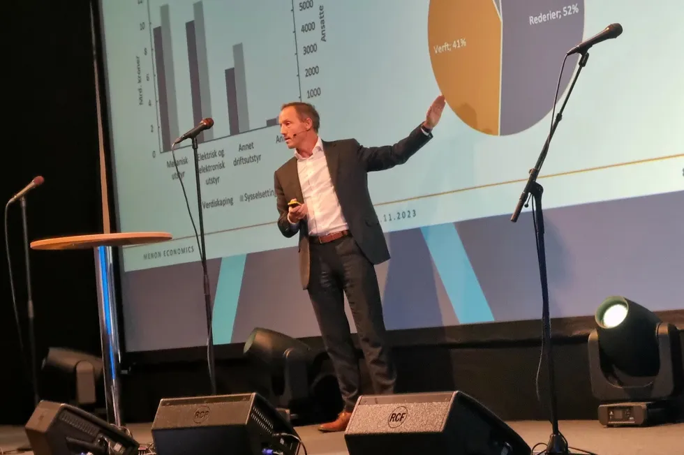 Erik Jakobsen, partner i Menon Economics, er en av flere i selskapet som står bak årets Klyngerapport for Møre og Romsdal.