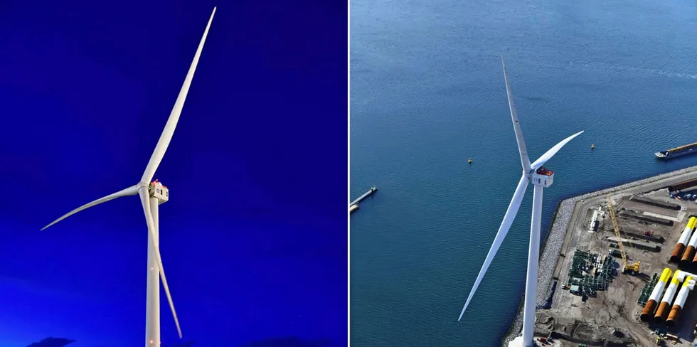 190 gigantiske turbiner skal på plass utenfor kysten av nordøst-England - i regi av Dogger Bank, som er et joint venture mellom Equinor og SSE Renewables.