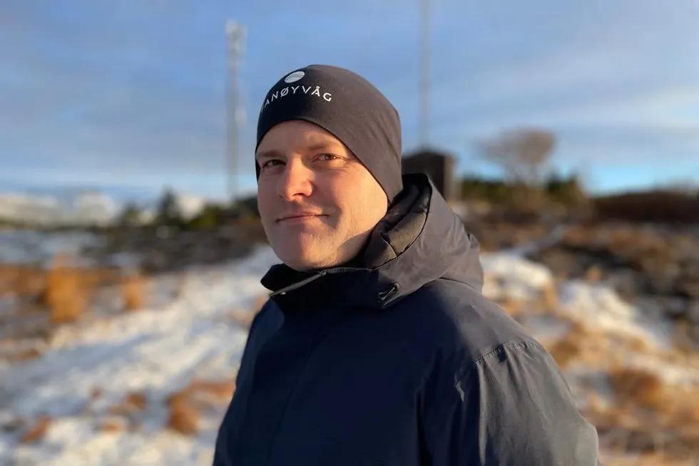 Skipper og reder på MS «Fanøyvåg», Geir Henning Seljeseth.