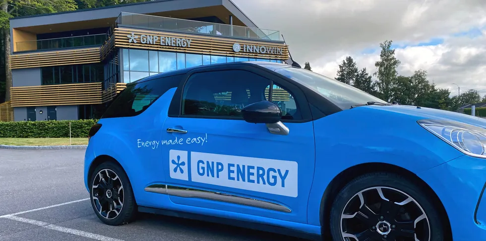 GNP har kvittet seg med tapskundene, men beholdt prissikringen. Realisering av prissikringene har gitt selskapet et enormt overskudd i første halvår, tross lav underliggende lønnsomhet. GNP Energy, Sandefjord.