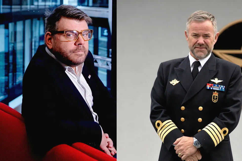 Sigvald Sveinbjørnsson (t.v.) og Bård Eriksen.