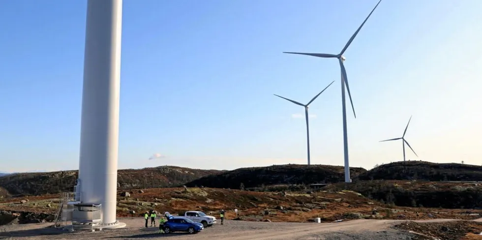 Tonstad vindpark er det nest største vindkraftverket i Norge, målt etter omsetning. 2022-regnskapet som nå er klart, viser en resultatmargin før skatt på 64 prosent.