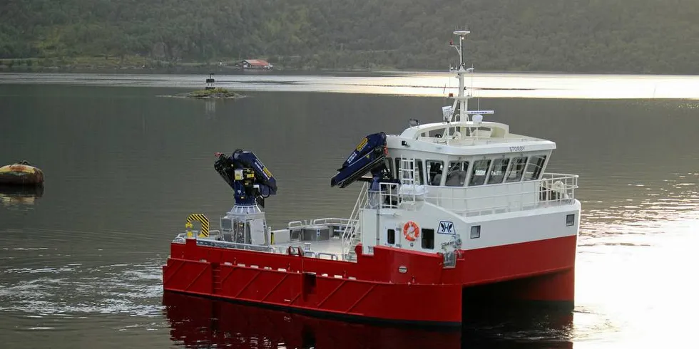 Grovfjord Mek. Verksted i Sør-Troms står for byggingen.Foto: Pressefoto