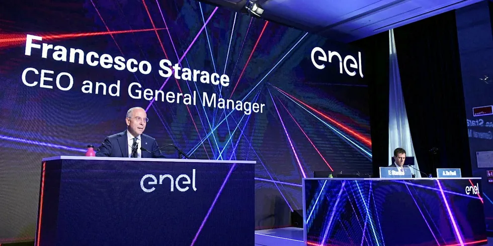Enel CEO Francesco Starace.
