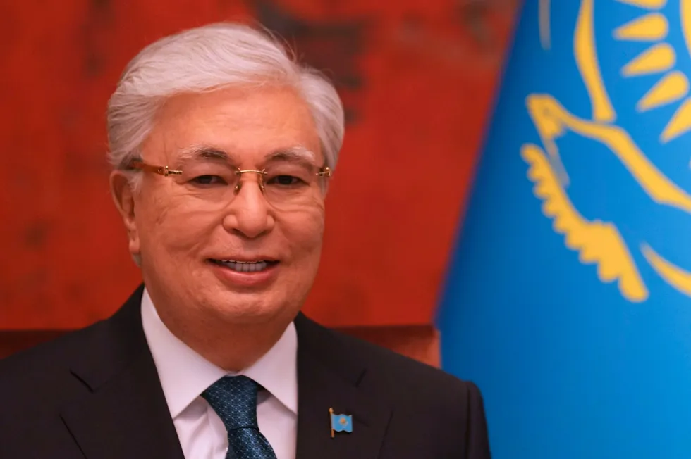 Kazakhstan's President, Kassym-Jomart Tokayev.