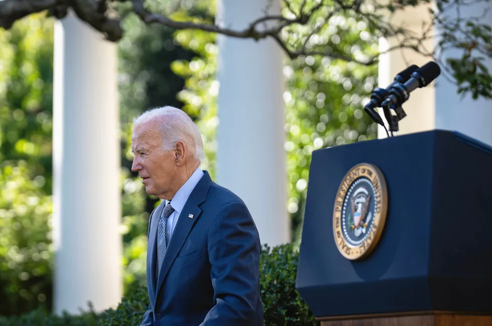 Joe Biden, US president.