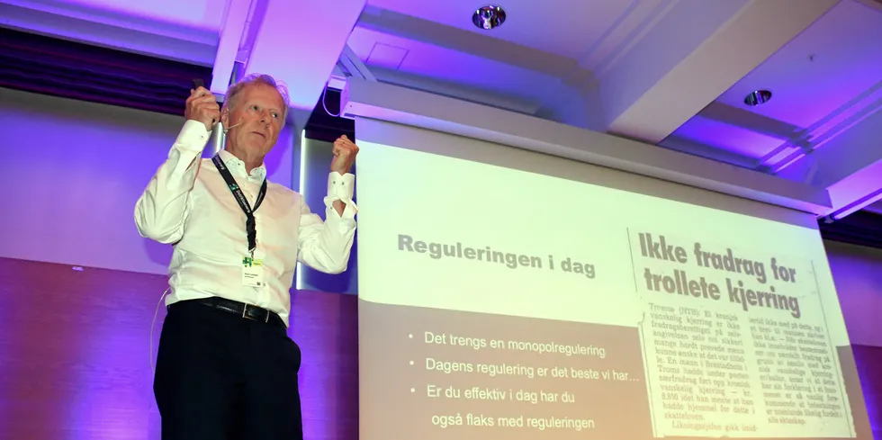 – At RME økte normandelen var utrolig dårlig skjønn, sa Knut Lockert i Distriktsenergi på organisasjonens årskonferanse i Alta.