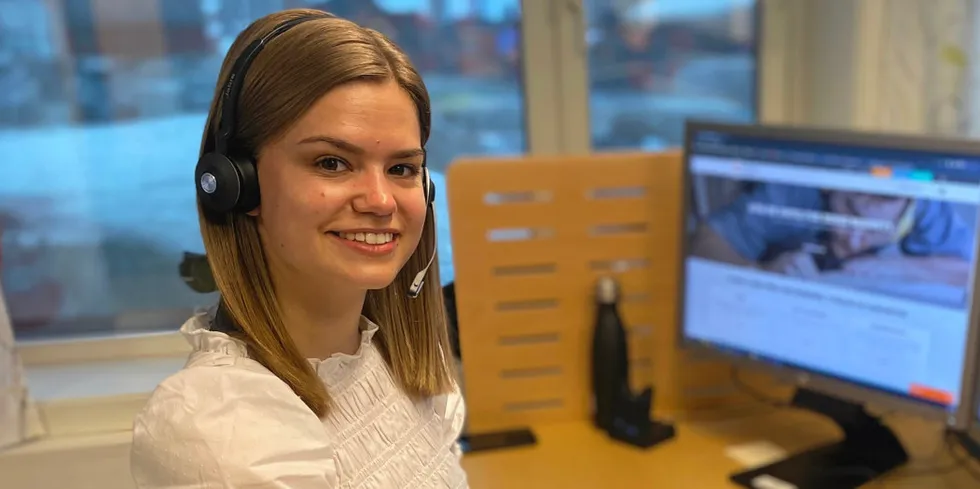 Lina Marie Krokbø har nylig rykket opp til salgssjef for bedriftsmarkedet i Gudbrandsdal Energi.