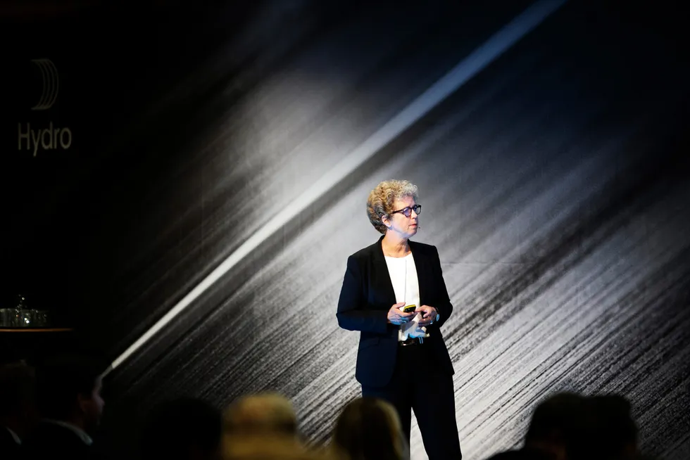 Hydros konsernsjef Hilde Merete Aasheim.