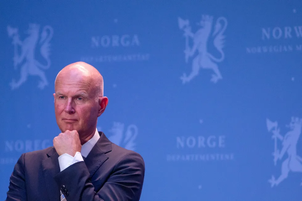 Helsedirektør Bjørn Guldvog.